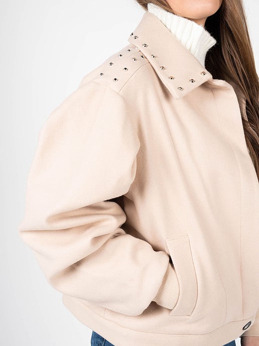 Silvian Heach jas Oversize Vrouw beige - Image 5