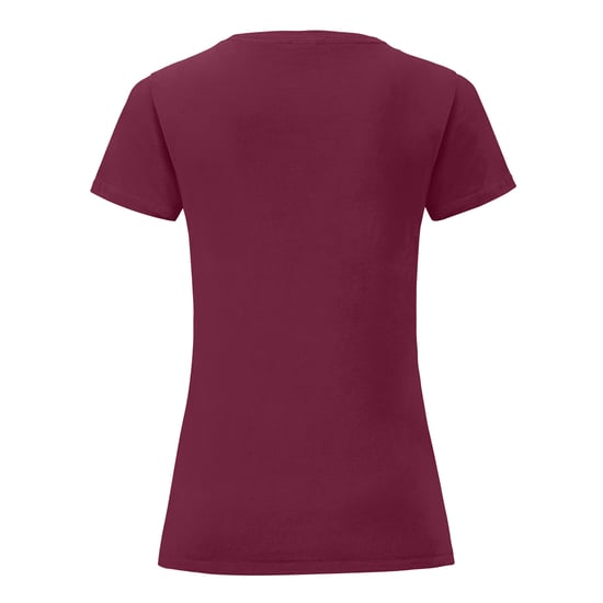 Fruit Of The Vrouwen / Dames Iconische T-Shirt (Bourgondië) - Image 2
