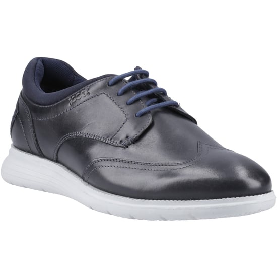 Pod Vantage Leer Heren Navy Veterschoenen - Image 1