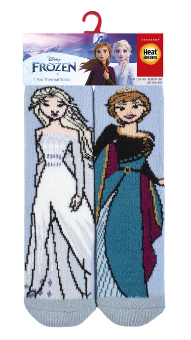 Heat Holders Lite - Nieuwigheid Disney Prinses Sokken - Bevroren - Image 2