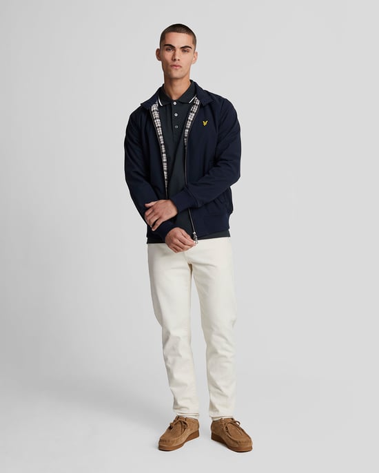 Lyle & Scott Tipped Polo Shirt Navy