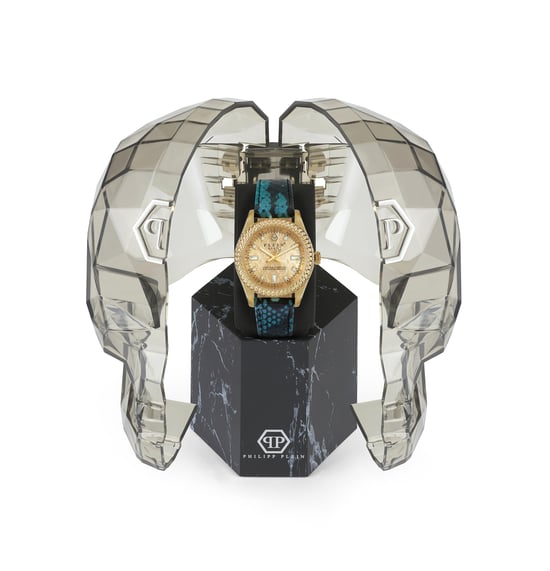 Philipp Plein Queen Dames Horloge Blauw PWDAA0221 - Image 4