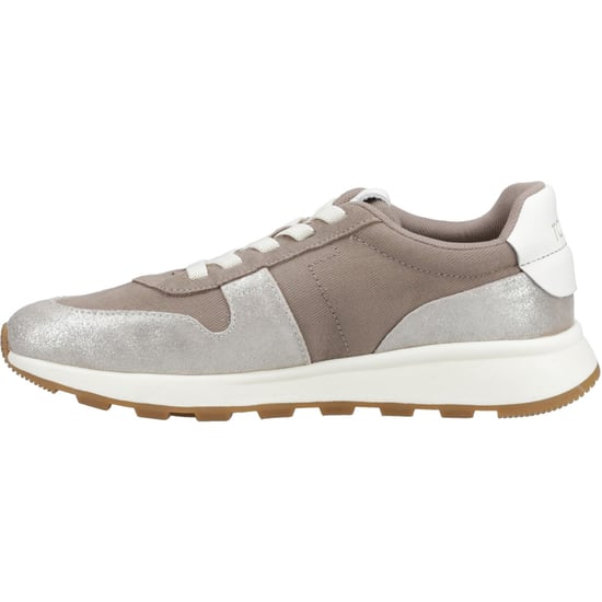TOMS TRVL Lite Retro Leren Damestrainers Zilver - Image 4