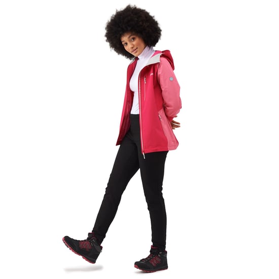 Regatta Womens/Ladies Highton IV Stretch Raincoat (Pink Potion/Fruit Dove)