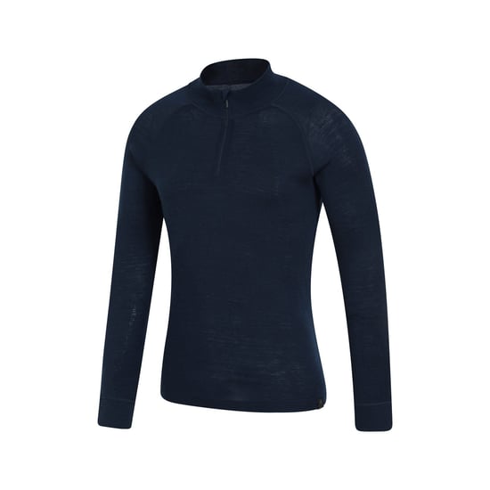 Mountain Warehouse Heren Merino Wol Base Layer Top (Set van 2) (Marine) - Image 3