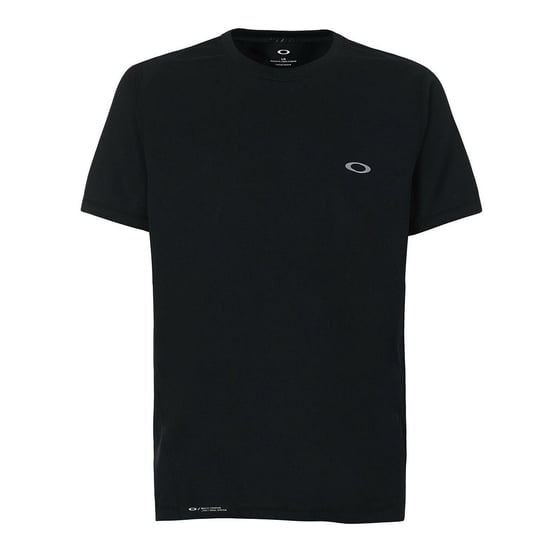 Oakley Graphic Logo Short Sleeve Crew Neck Black Mens Plain T-Shirt 434006 02E