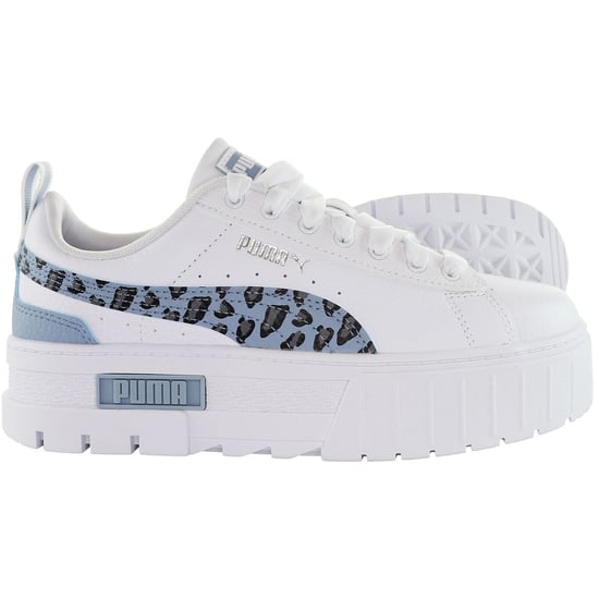 Puma Mayze Wild Kinderen Witte Sneakers - Image 4