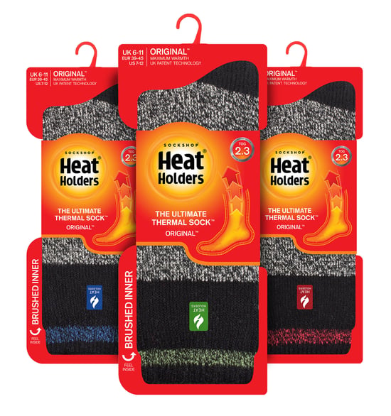 Heat Holders3 paar thermo herensokken voor de winter - Twist - Image 2