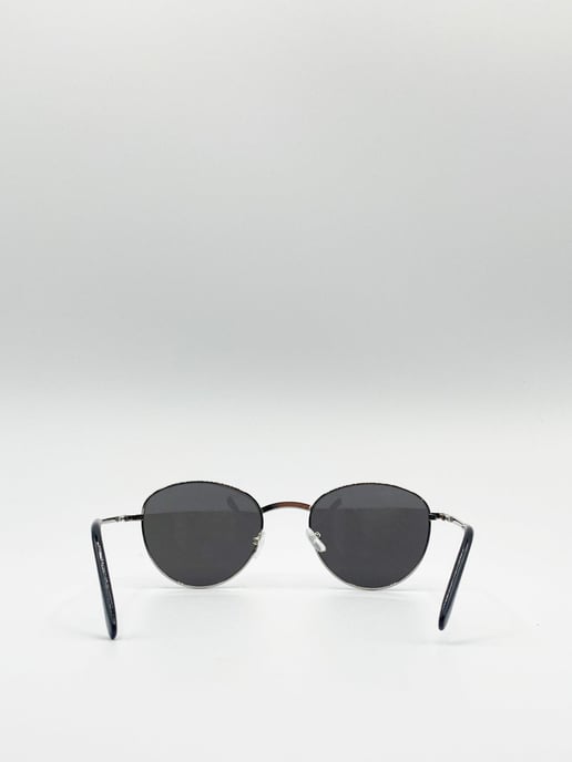 Round Metal Frame Sunglasses
