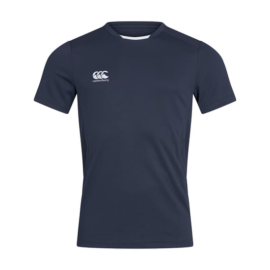 Canterbury Unisex T-shirt Club Dry voor volwassenen (Marine) - Image 1