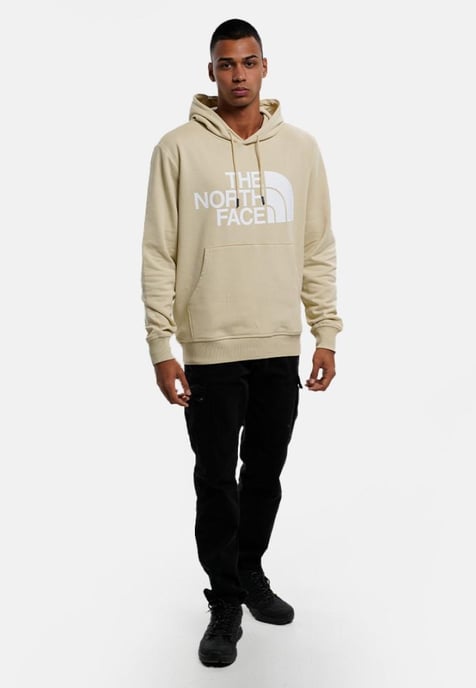The North Face Standard Heren Hoodie in Bleached Sand - Image 4