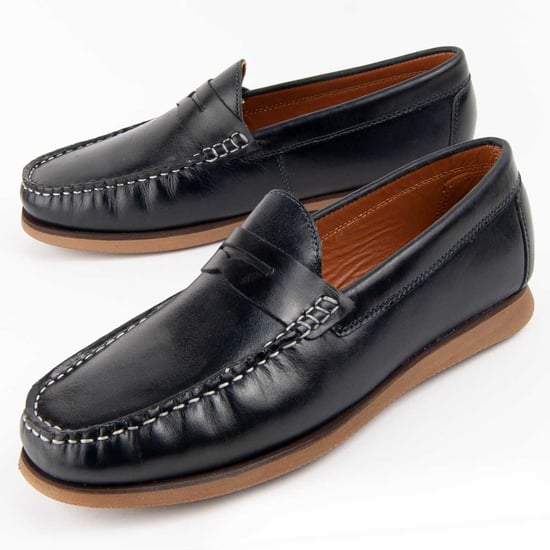 Purapiel Mocassin Mocca7 Blauw - Image 1