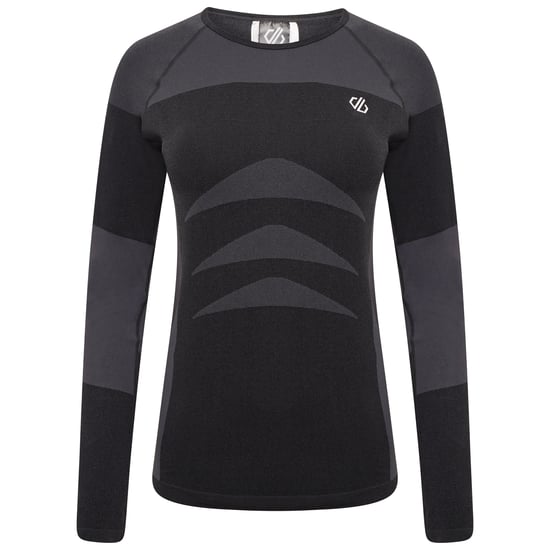 Dare 2B Womens/Ladies In The Zone II Base Layer Set (Black/Black)