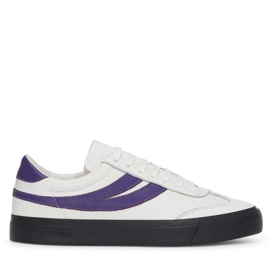 Superga Unisex 4834 Club S Swallow Contrast Detail Vegan Leather Trainers voor volwassenen () - Image 1