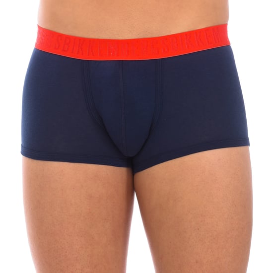 Pack-2 Men's Anatomical Front Fashion Tape Boxers BKK1UTR04BI