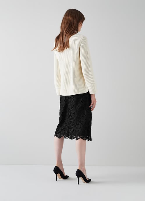 LK Bennett Lola Skirt, Black