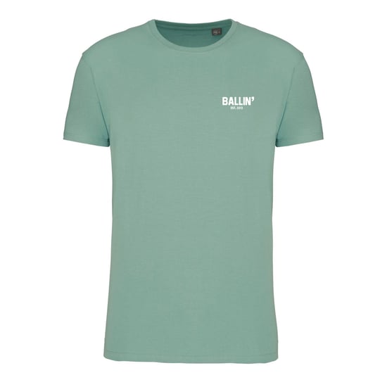 Ballin Est. 2013 Tee SS Backprint Cross Shirt Groen - Image 1