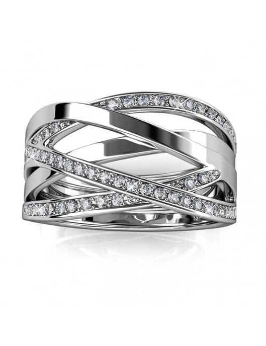 Kriskras Ring - Oostenrijks Kristal - Image 4