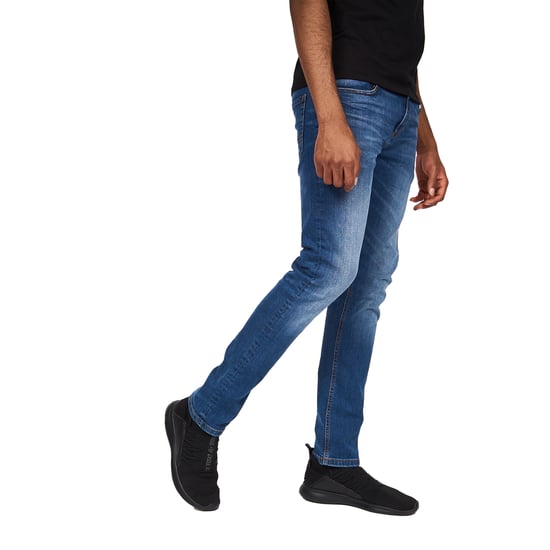 Crosshatch Heren Svelte Stretch Jeans (Stone Wash) - Image 4