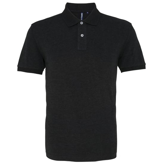 Asquith & Fox Heren Poloshirt met korte mouwen (Zwarte Heide) - Image 1