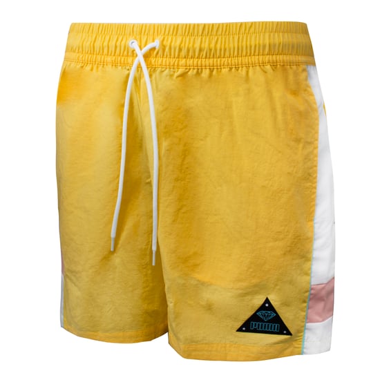 Puma x Diamond Supply Shorts Mens Casual Yellow Pants 578237 65