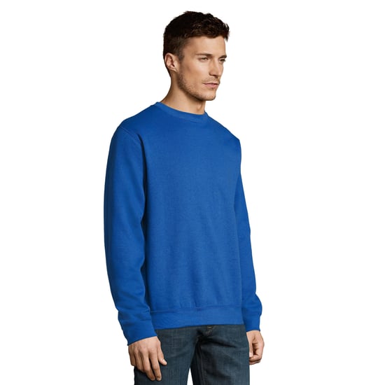 SOLS Uniseks Adult New Supreme Sweatshirt (Koningsblauw) - Image 3