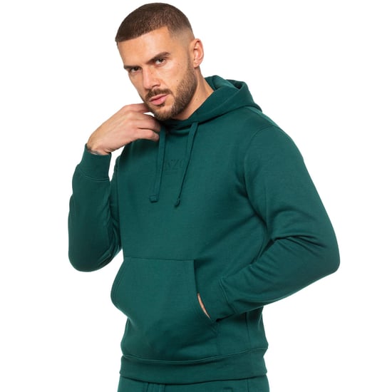 Enzo | Heren Pullover Hoodie - Groen - Image 5