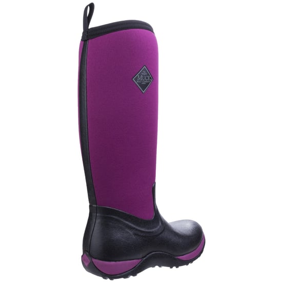 Muck Boots Arctic Adventure Zwarte/Maroon Regenlaarzen - Image 2