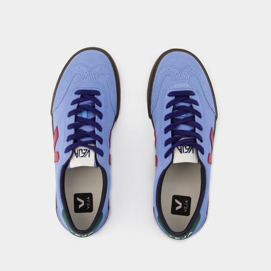 Volley Sneakers - Veja - Leer - Blauw - Image 3