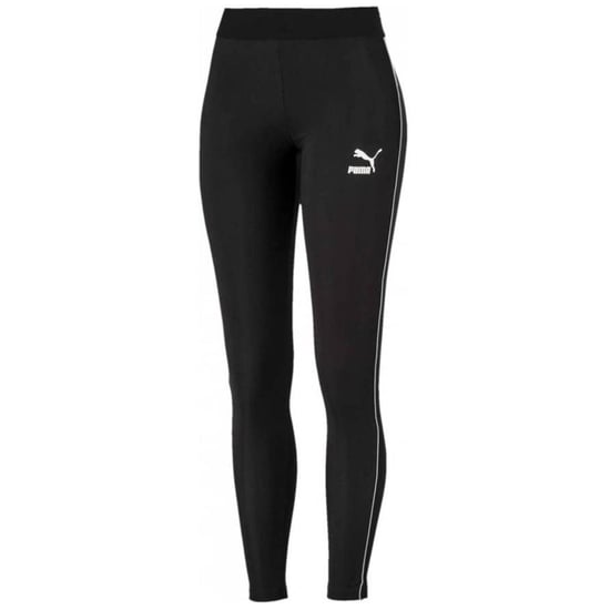 Puma Classics Rib Leggings Casual Black Tight - Womens