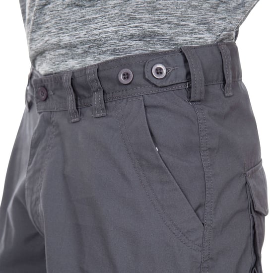 Trespass Mens Gally Water Repellent Hiking Cargo Shorts