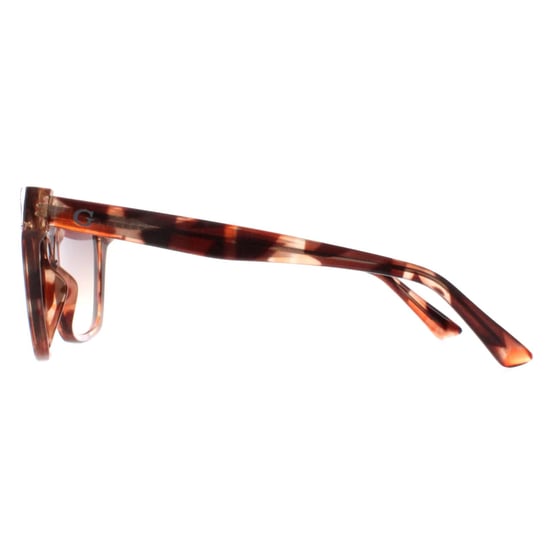 Guess Rectangle Womens Havana Smoke Gradient GU7840