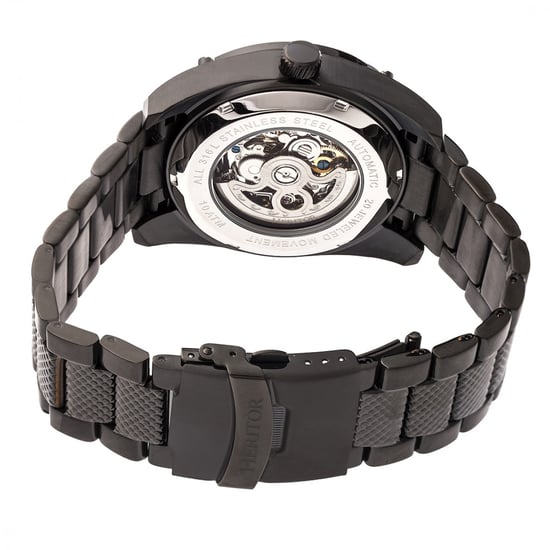 Heritor Automatic Daniels Semi-Skeleton Bracelet Watch