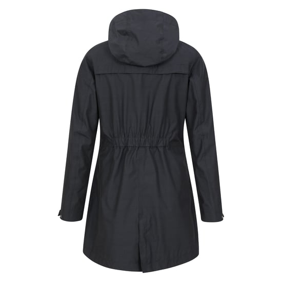 Mountain Warehouse Dames/Dames Cloudburst Textured Waterdichte Jas (Zwart) - Image 2