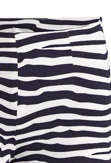 Striped Wide Leg Trousers