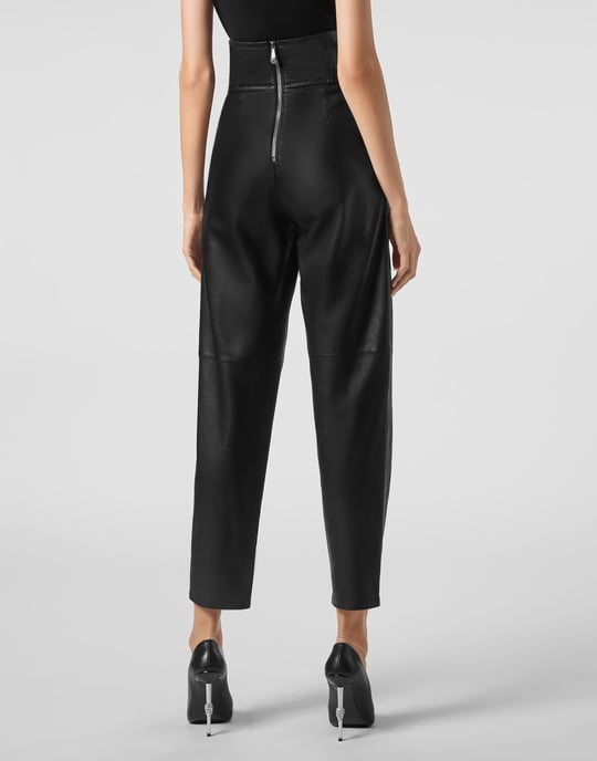 Leren Broek Iconic Plein - Image 3