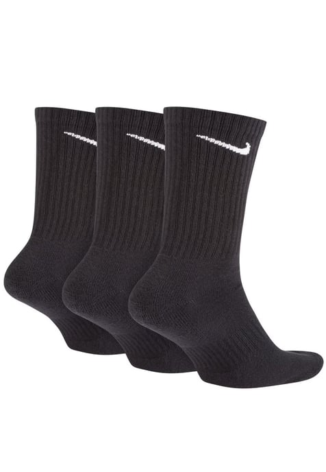 Nike Everyday Cushion Crew Trainingssokken 3 paar in zwart - Image 2