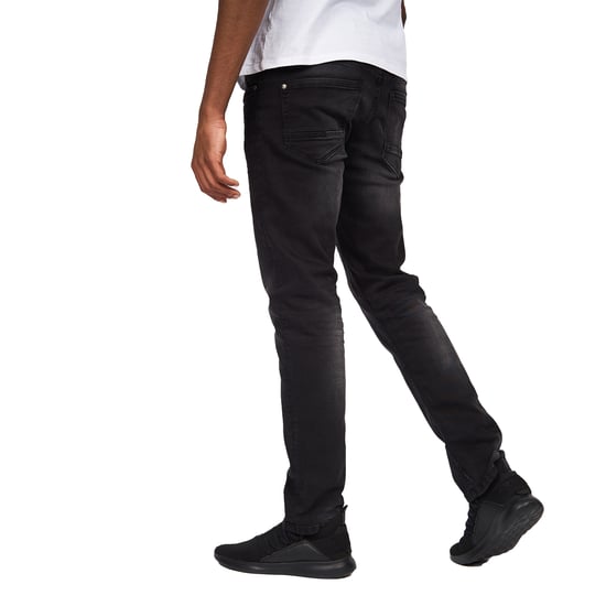 Crosshatch Heren Svelte Stretch Jeans (Zwart wassen) - Image 2