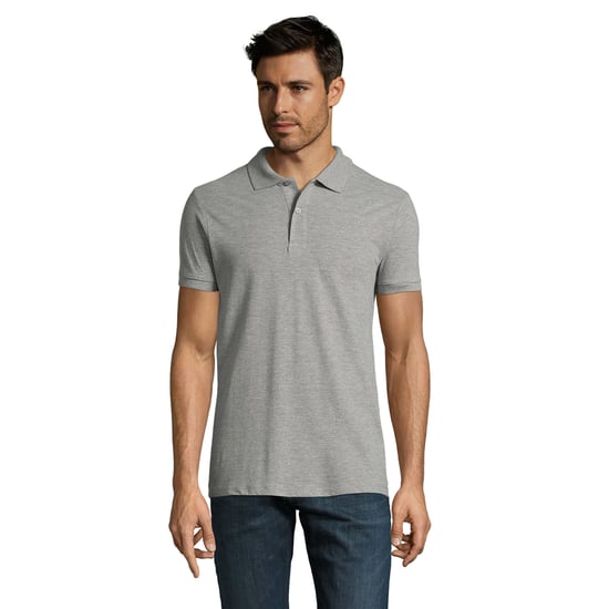 SOLS Heren Perfect Melange Poloshirt (Grijze Melange) - Image 1