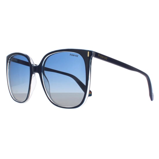 Polaroid Square Womens Blue Blue Gradient Polarized PLD 6218/S