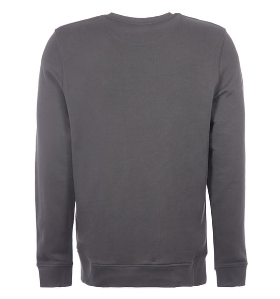 Lyle & Scott sweatshirt van biologisch katoen met ronde hals - Gunmetal - Image 2
