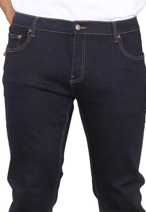 MYT Herenjeans met rechte pijpen, hyperstretch denim in indigo - Image 4