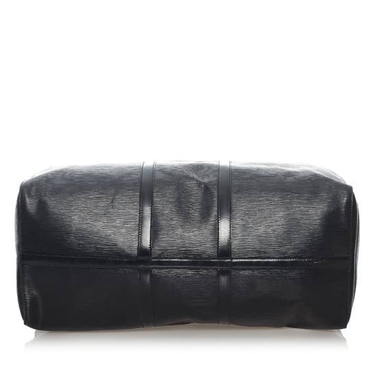 Vintage Louis Vuitton Epi Keepall 55 Black - Image 4