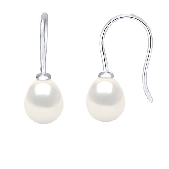DIADEMA - Earrings - Silver and Real Freshwater Pearls