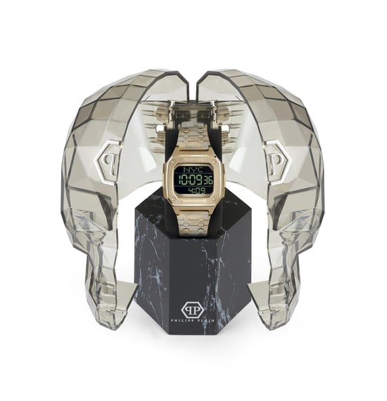 Philipp Plein Hyper $hock Heren Horloge Goudkleurig PWHAA1021 - Image 4