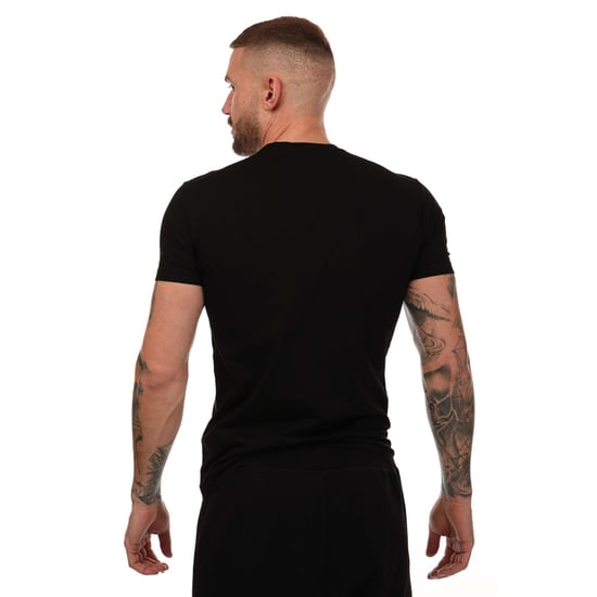 Heren DSquared2 Maple Leaf Logo T-shirt in Zwart - Image 2