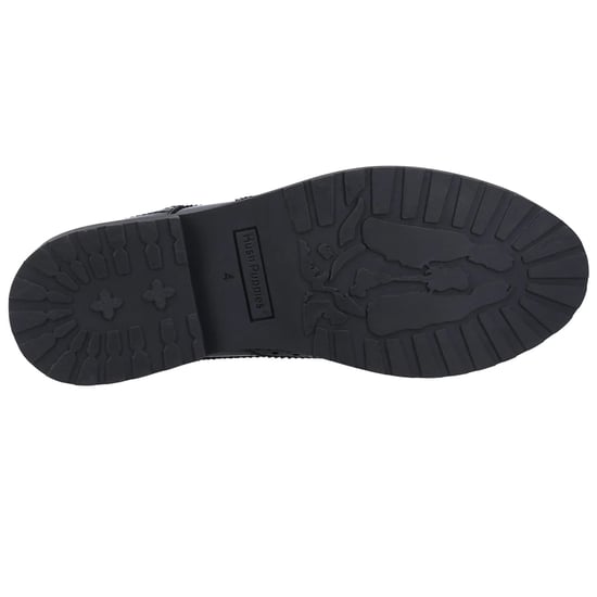 Hush Puppies Meisjes Verity Leren Brogues (Zwart) - Image 4