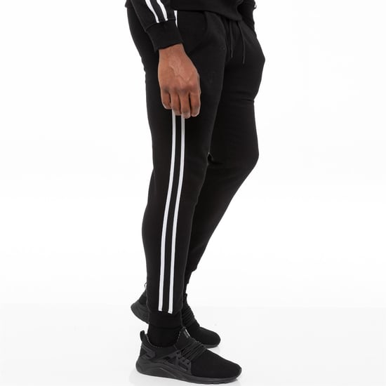 Heren Zwart Trainingspak Joggers| Enzo Designer Menswear - Image 5