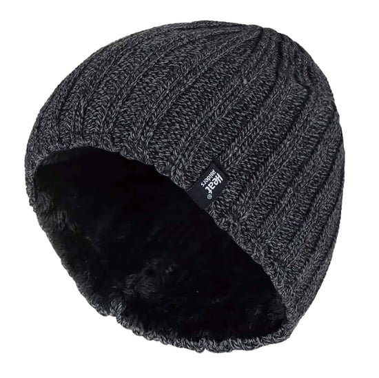 Heat Holders - Heren Geribbelde Gebreide Muts 3.4 Tog - Grijs - Image 1