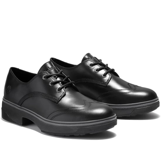 Timberland Nolita Sky Brogue Oxford Black Womens Shoes